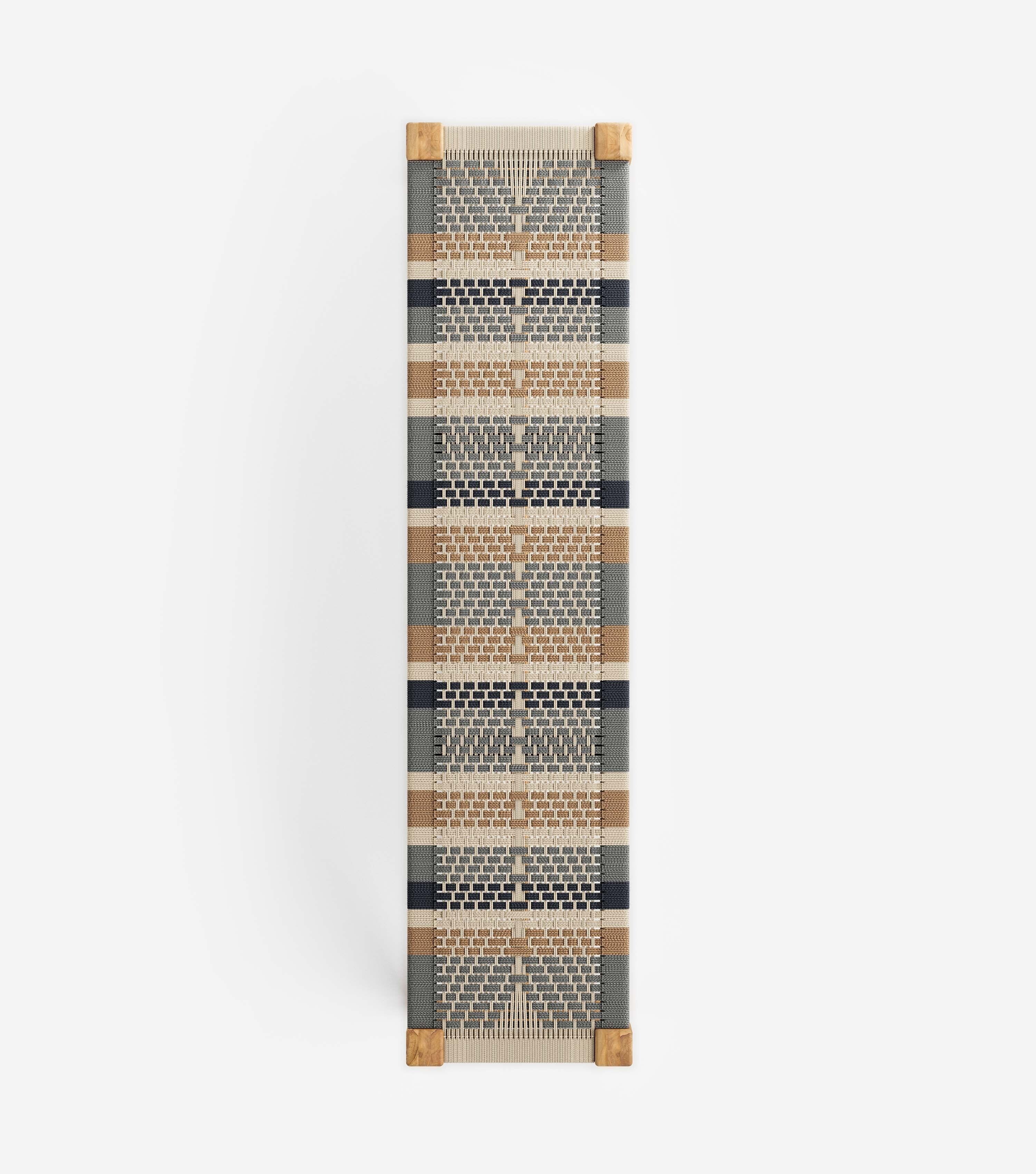 Natural Teak / Serena Pattern / Medium