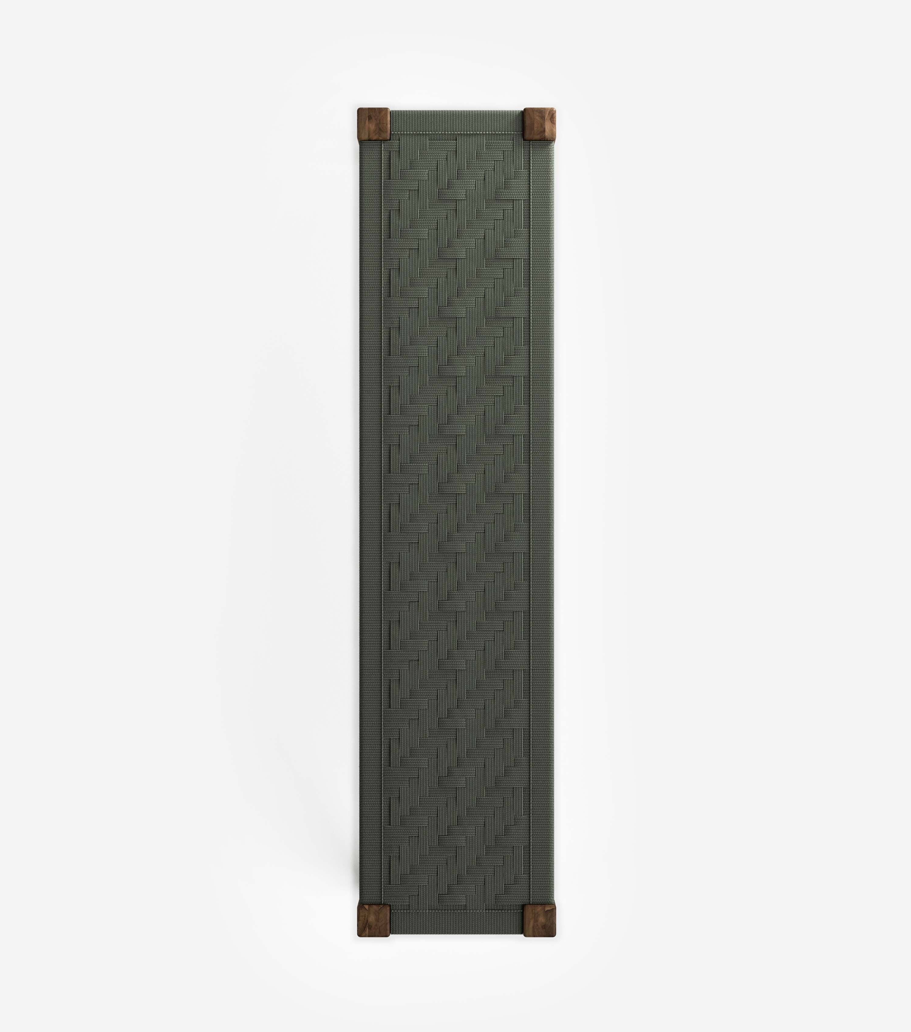Coffee Teak / Basil Basket Cord / Medium