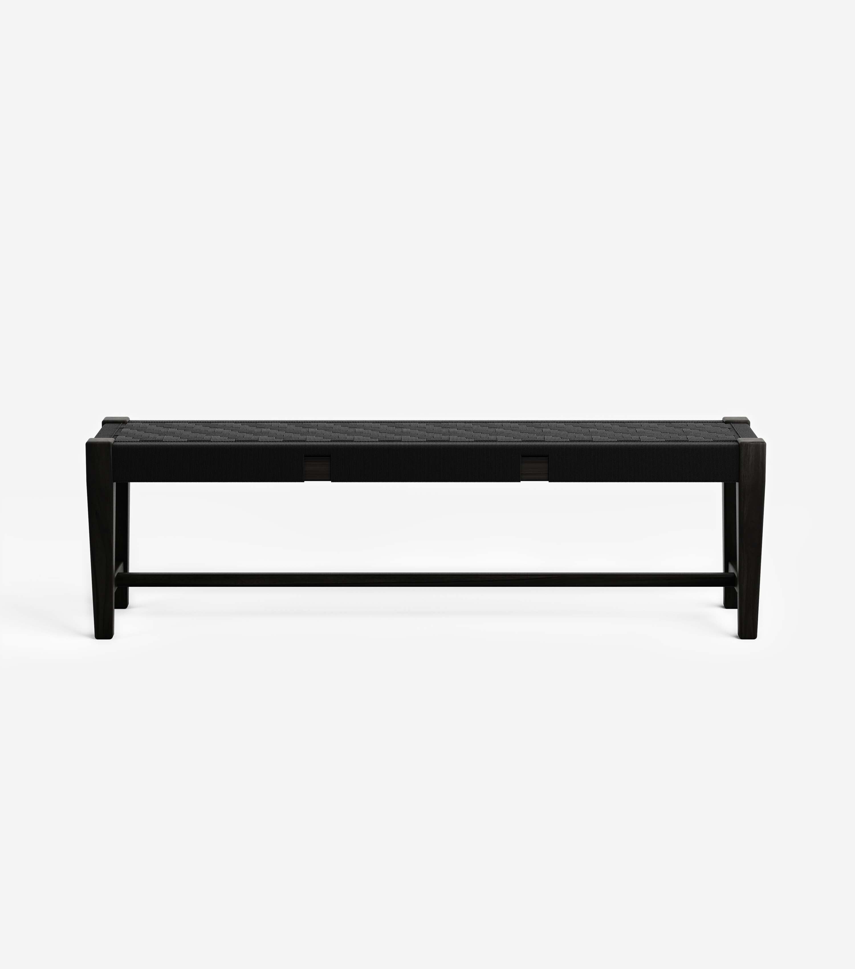 Charcoal Teak / Black Basket Cord / Medium