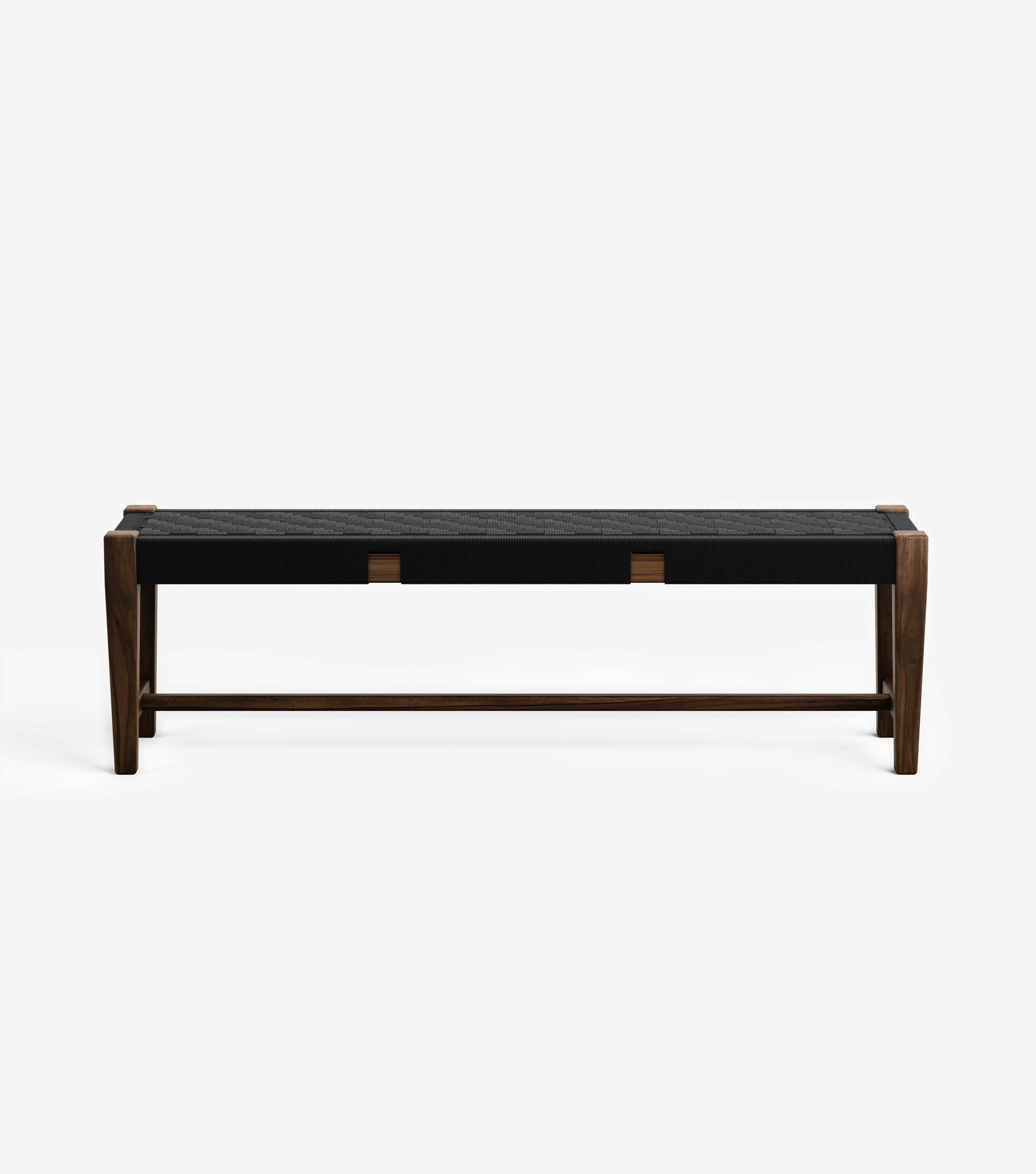 Coffee Teak / Black Basket Cord / Medium