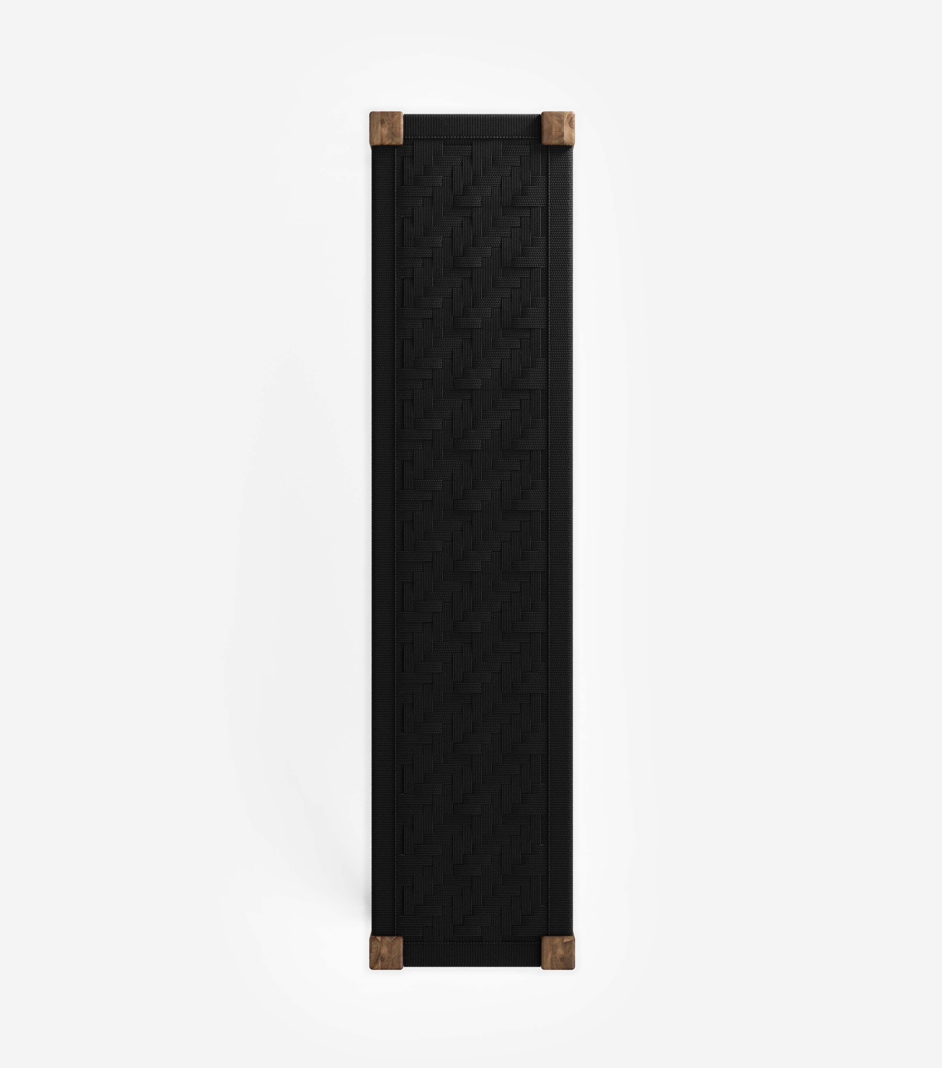 Coffee Teak / Black Basket Cord / Medium