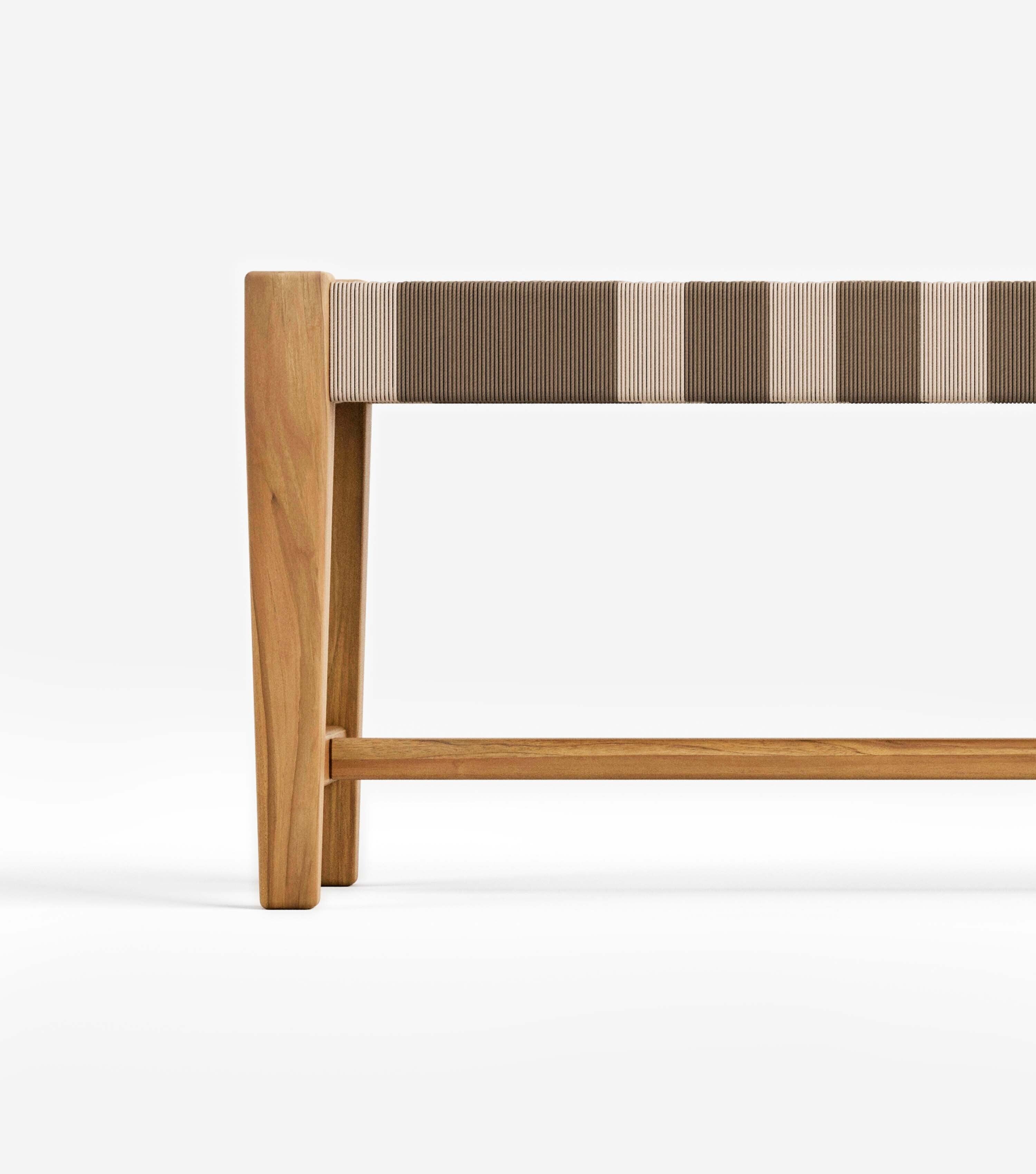 Natural Teak / Boho Pattern / Small