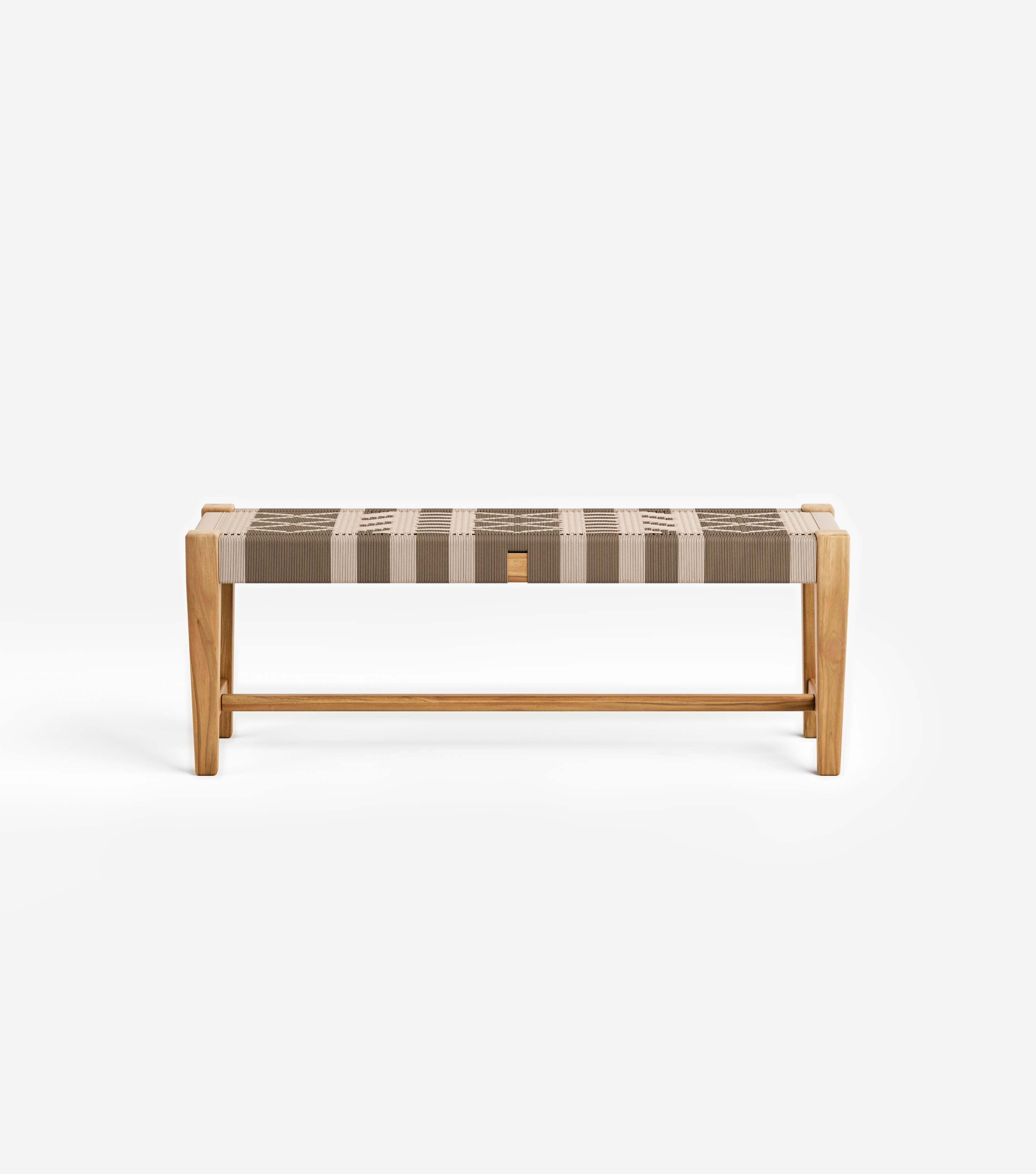 Natural Teak / Boho Pattern / Small