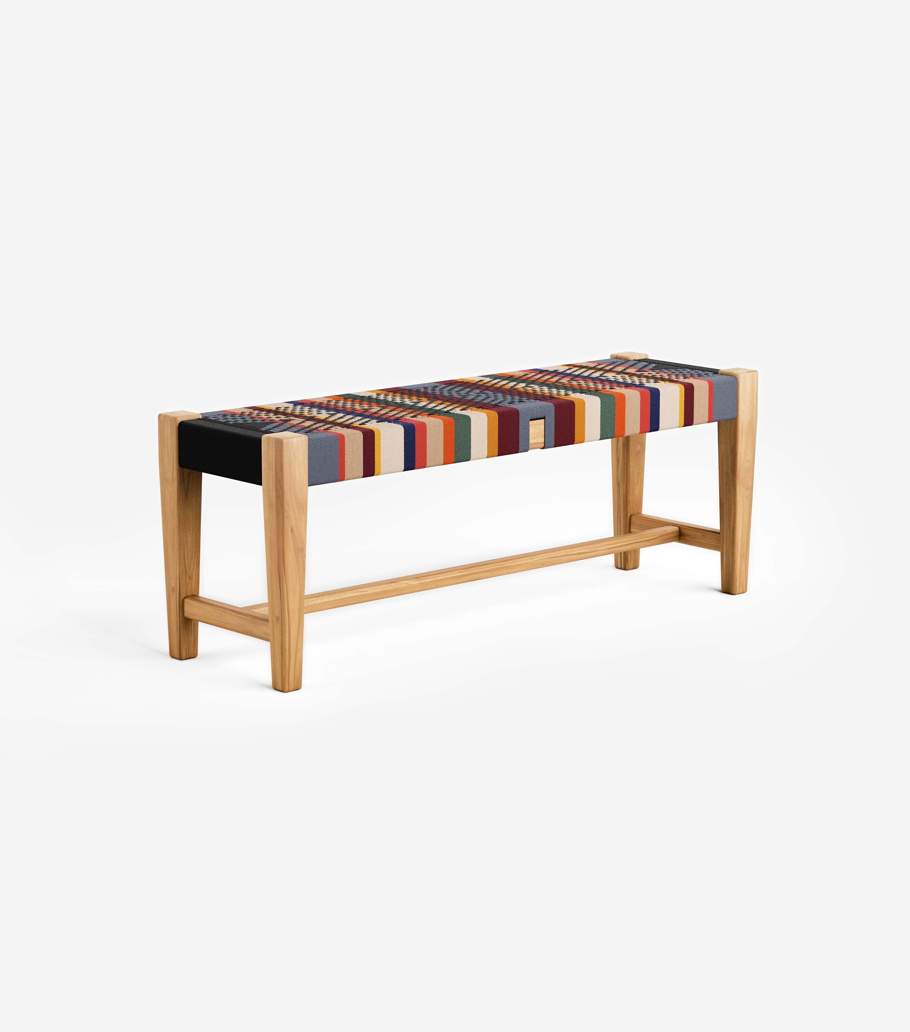 Natural Teak / San Geronimo Pattern / Small