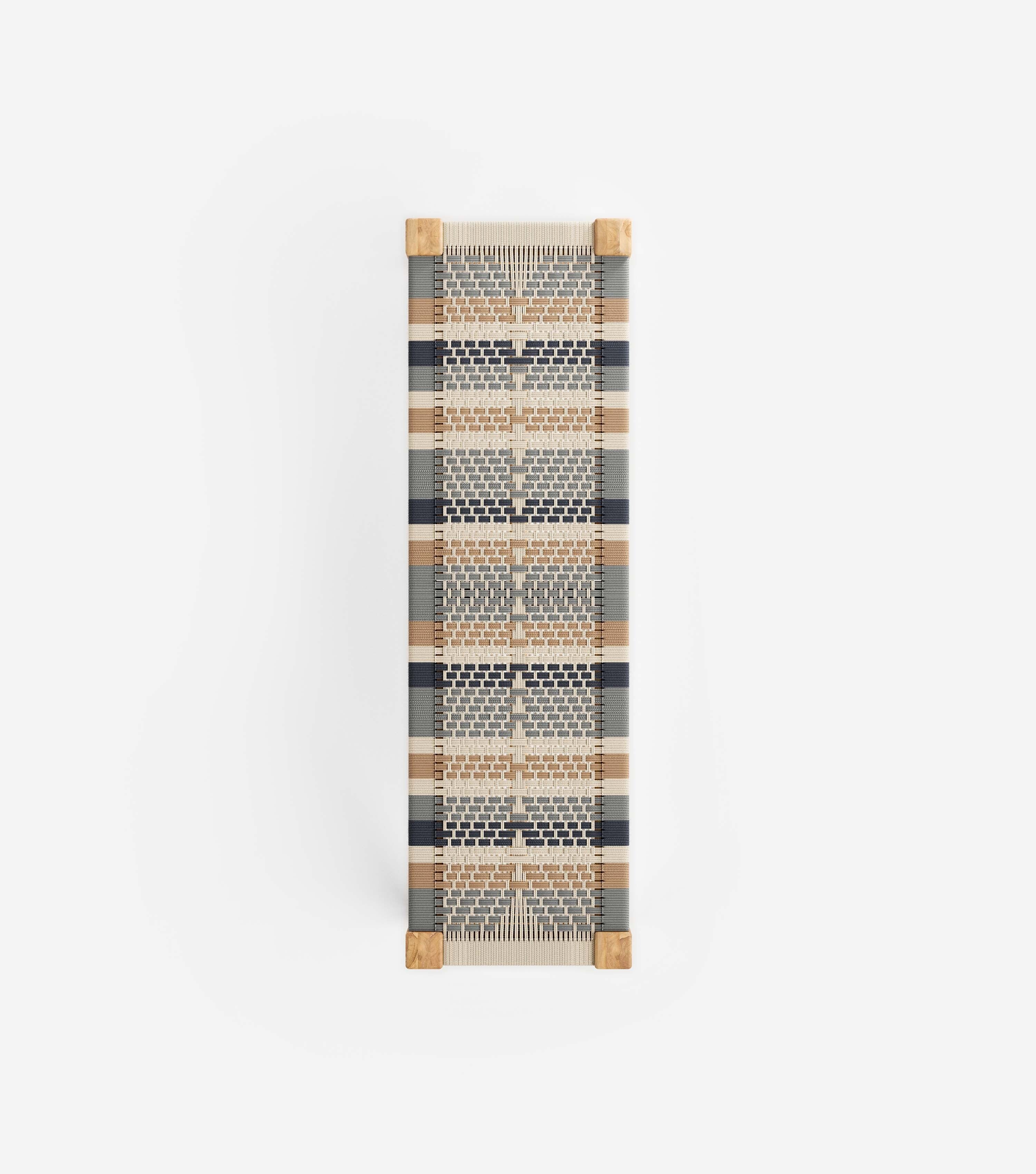 Natural Teak / Serena Pattern / Small