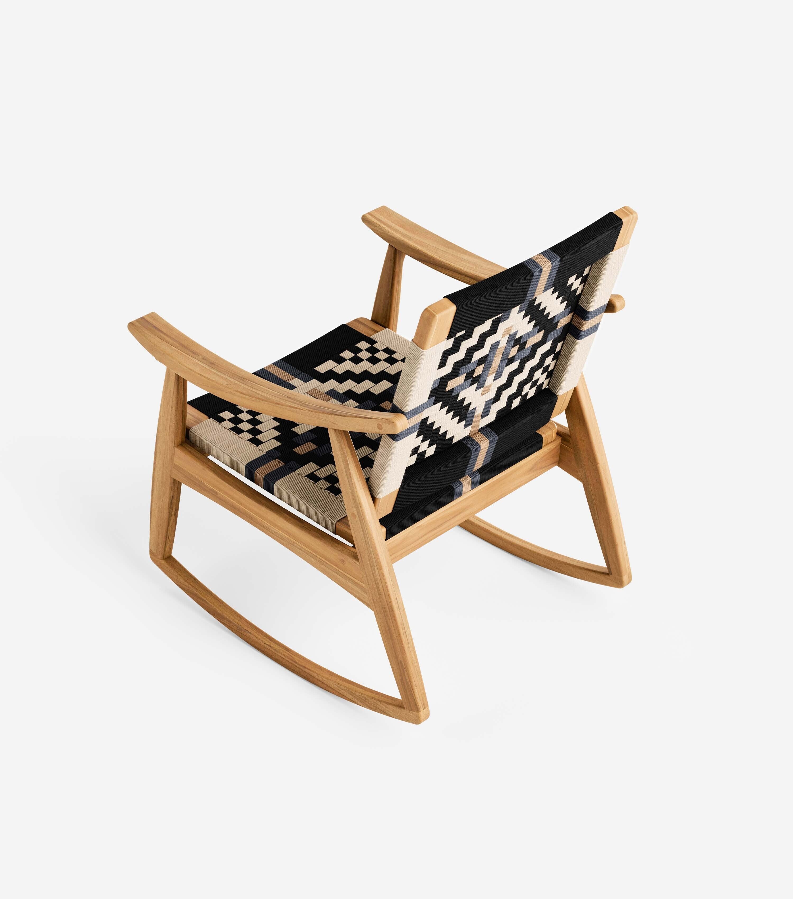Natural Teak / Colonial Pattern