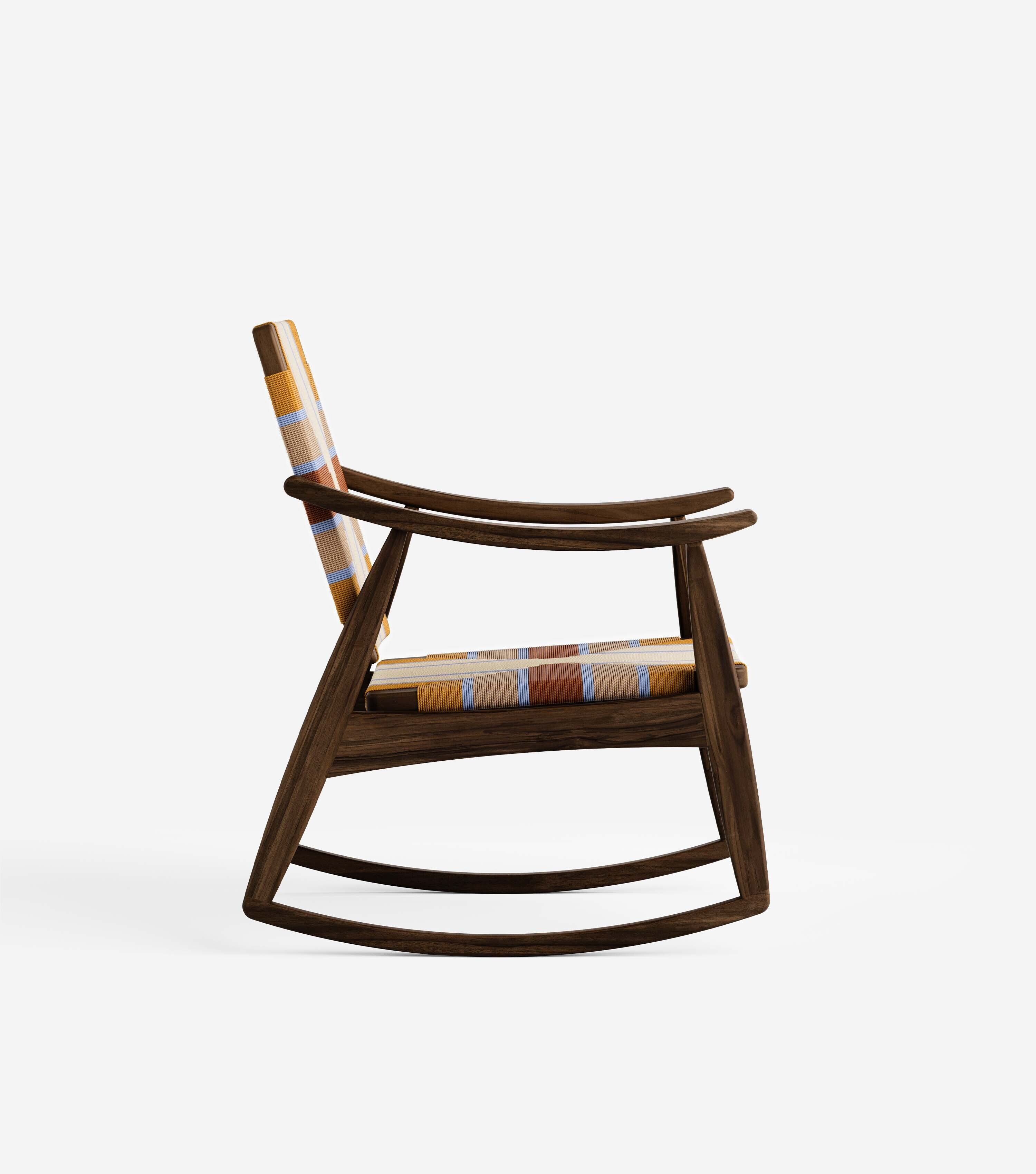 Coffee Teak / Pearl Lagoon Pattern
