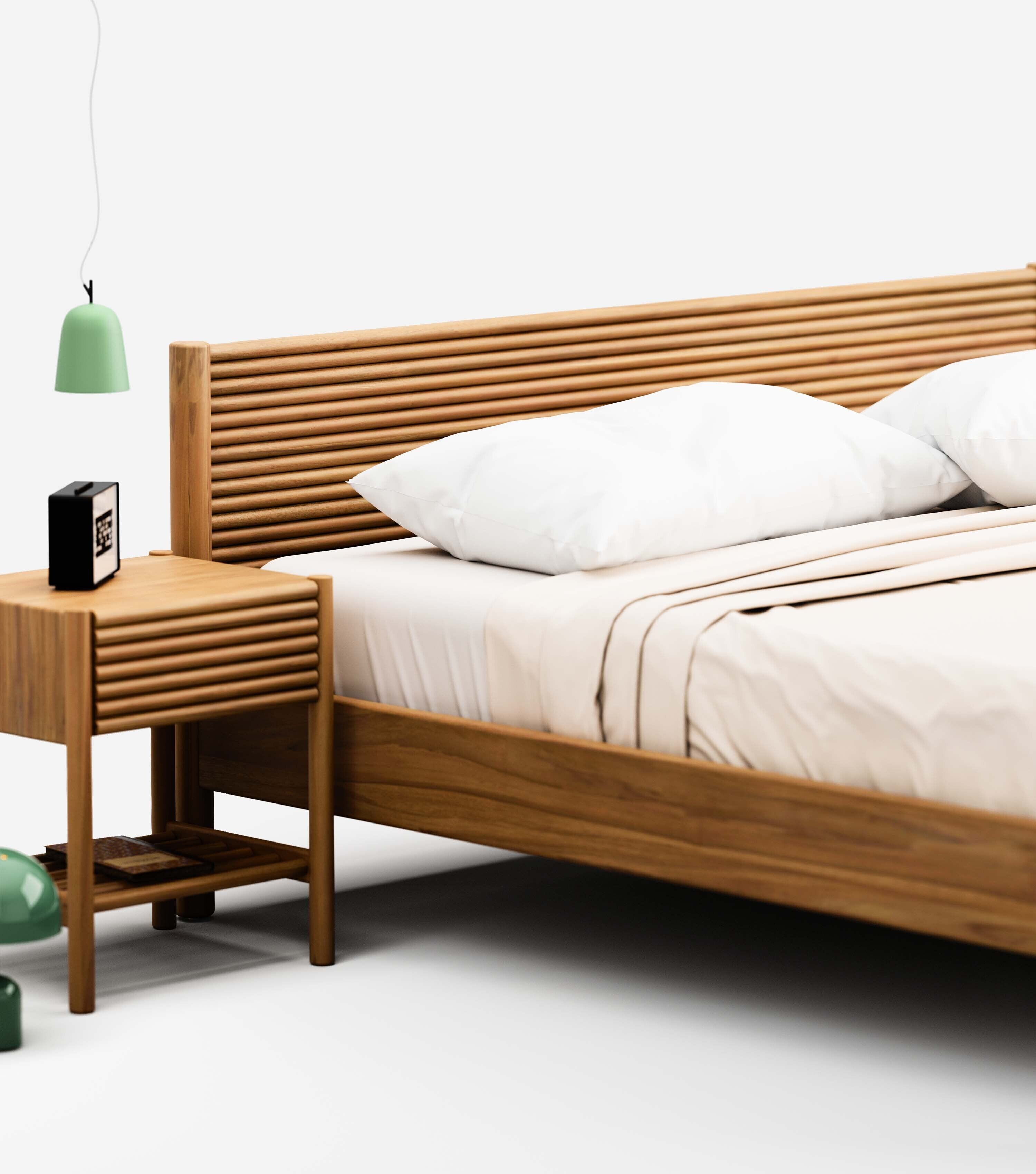 MidCentury Teak / King 