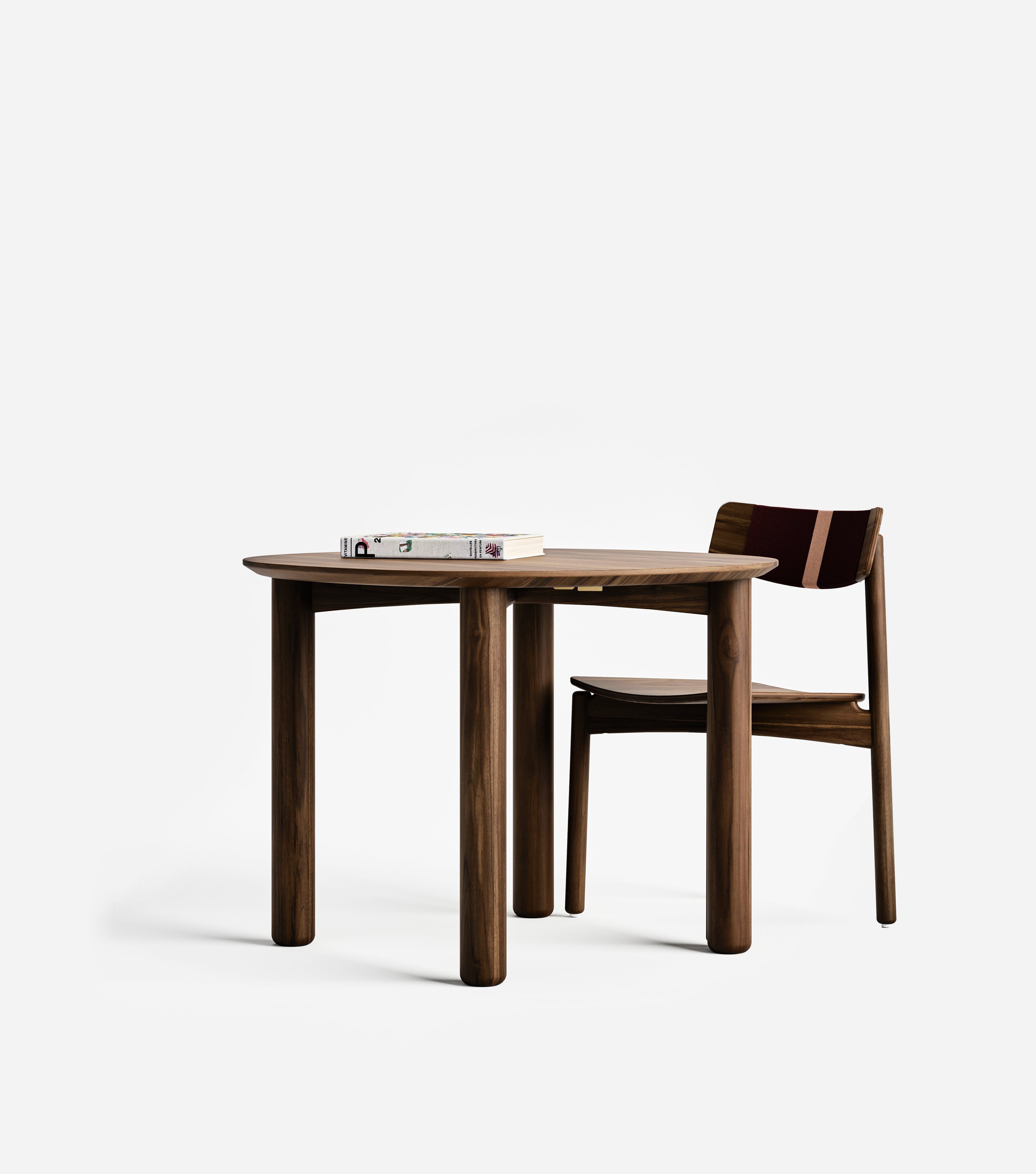 Coffee Teak / Burgundy Nude Cord